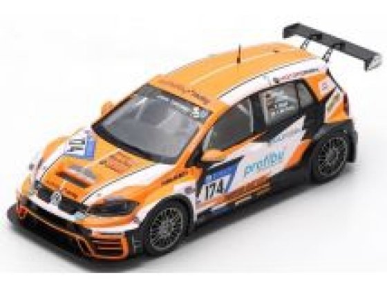 VW Golf GTI TCR Mathilda Racing 24h Nürburgring 2017 modèle réduit 1/43 Spark