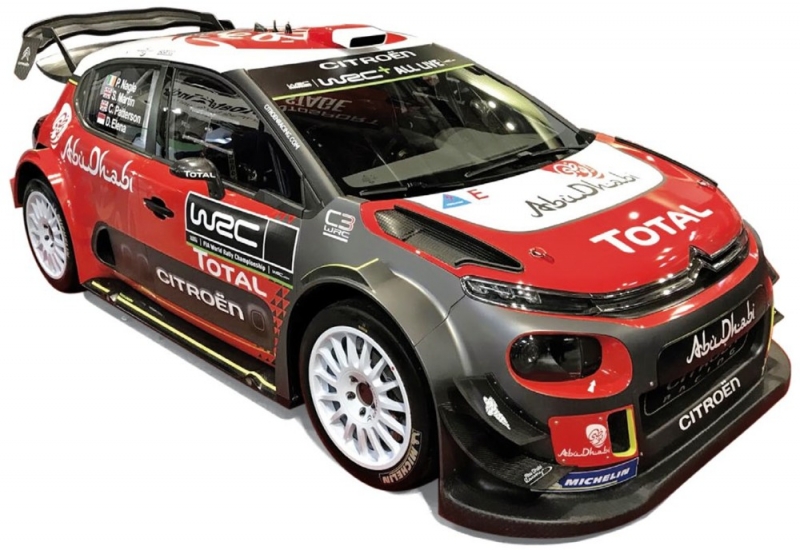 Citroen C3 WRC 2018 Official Presentation Version