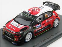 CITROEN C3 WRC CITROEN TOTAL ABU DHABI WRT  RALLYE TOUR OF CORSICA 2018