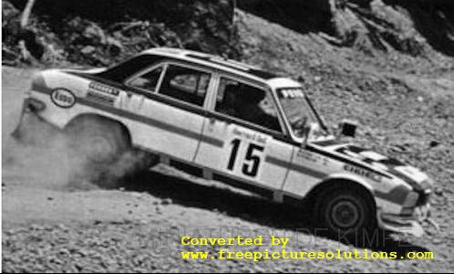 Peugeot 504 TI,Rallye Marokko 1975