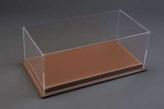Vitrine 1-12 Mulhouse Deluxe avec bases en cuir