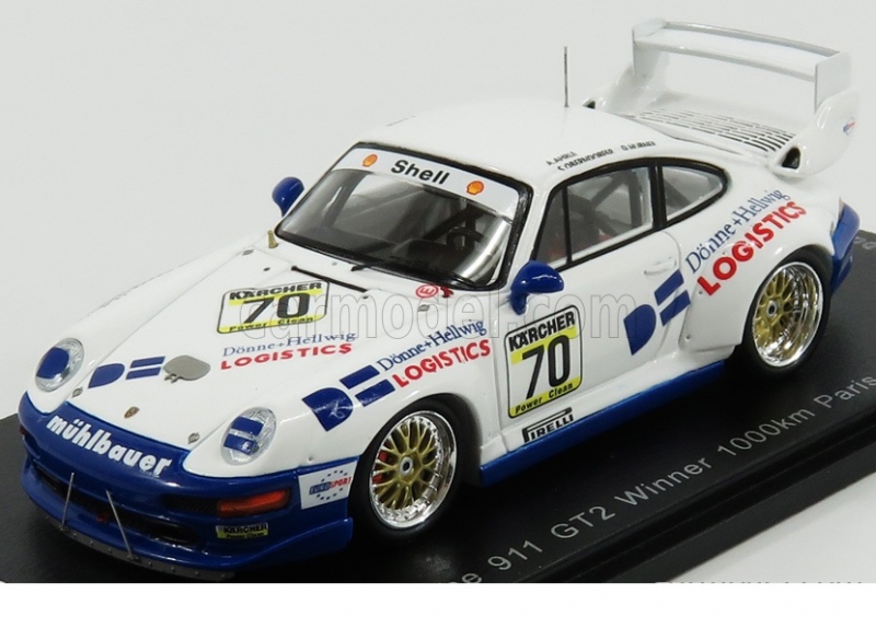 PORSCHE 911 GT2 WINNER 1000KM PARIS 1995