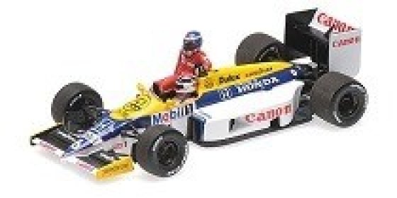 WILLIAMS HONDA FW11 – KEKE ROSBERG RIDING ON NELSON PIQUET – GERMAN GP 1986 - L.E. 1008 pcs.