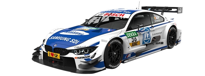 BMW M4 F82 BMW TEAM RMG DTM 2016,bijna Uitverkocht