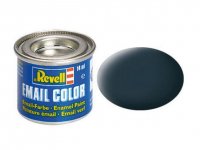 Peinture gris granite,  mat RAL 7026 14 ml-tin