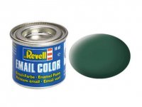 Peinture vert fonce,  mat 14 ml-tin