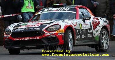 Fiat Abarth 124 RGT,Rallye San Remo 2019