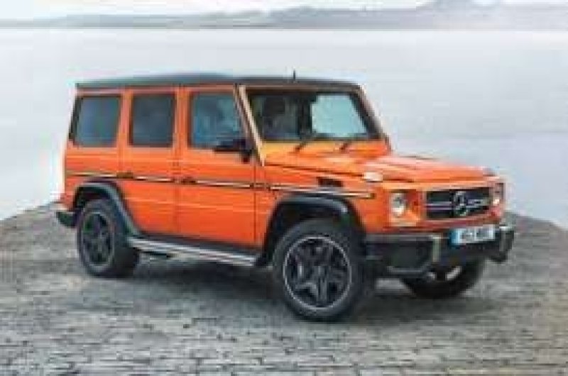 Mercedes AMG S63 W463 oranje