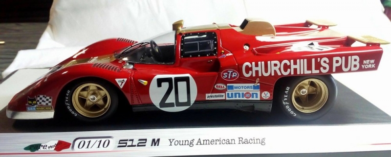 Ferrari 512 M Daytona 1971 Young American Racing