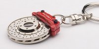 RACING BRAKE DISC KEYCHAIN EVOLUTION