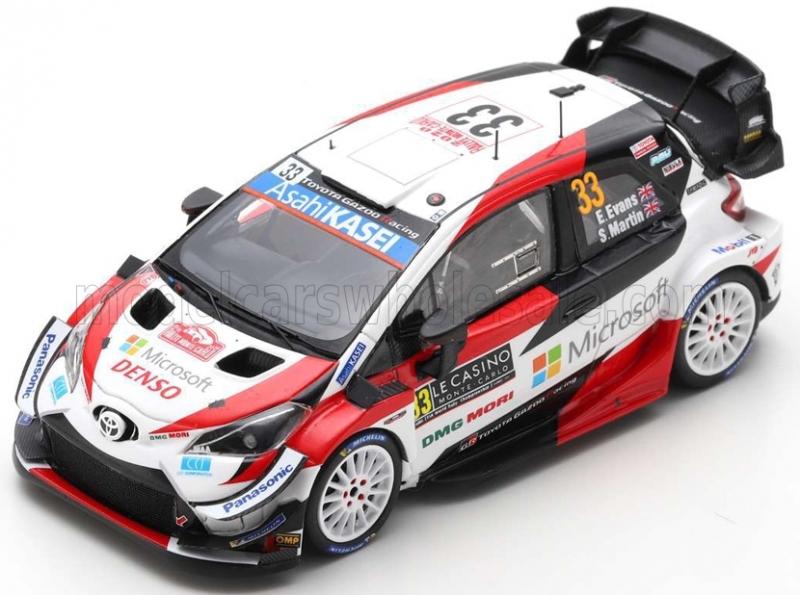 Toyota Yaris WRC Toyota Gazoo Racing WRT 3de Monte Carlo 2020