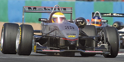 DALLARA MERCEDES F302,LEWIS HAMILTON,WINNER NORISRING F3 EURO SERIES 2004