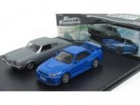 Set Chevrolet Chevelle SS 1970, Nissan Skyline GT-R 2002, Fast - The Furious 2009