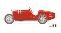 Bugatti T35 Nation Color Project Italy 1924