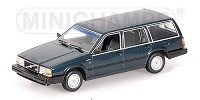 VOLVO 740 GL BREAK 1986 vert foncé ,metallic