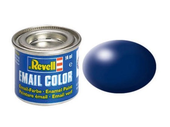 Peinture lufthansa-blue,  mat soie RAL 5013 14 ml-tin