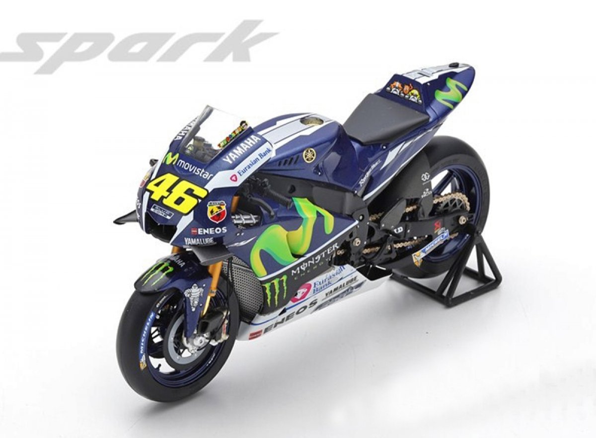 Modèle réduit Yamaha Yzr M1 Movistar Yamaha Moto Gp Winner Jerez