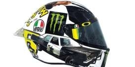 Helm AGV Valentino Rossi MotoGP Misano GP 2016