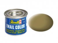 Peinture brune olive,  mat RAL 7008 14 ml-tin