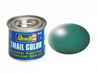 Peinture vert patina,  mat soie RAL 6000 14 ml-tin