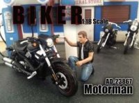 Figurine Biker Motorman