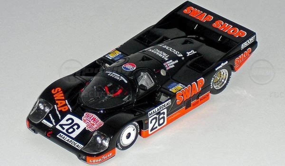 Schaalmodel Porsche 956l Henn S T Bird Swap Shop Le Mans 1984 1/43