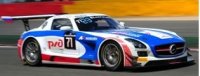 MERCEDES SLS AMG GT3 GT Russian team 24h SPA 2015