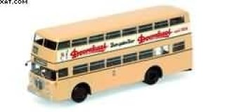 Büssing D2U dubbeldekkerbus 1958 Doornkaat 1/43 Minichamps