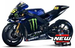 YAMAHA YZR-M1 MONSTER ENERGY YAMAHA MOTOGP VALENTINO ROSSI TEST BRNO JULY 2019