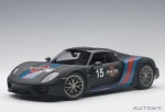 PORSCHE 918 SPYDER MARTINI,full Openings