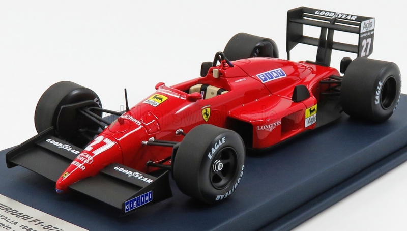 F1 FERRARI 87-88 GP ITALY 1988 Met Vitrine