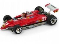 F1 FERRARI 126 C2 BRASILE GP 1982, avec figurine