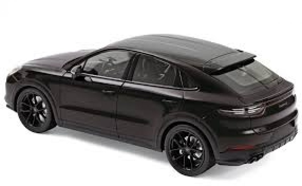 Porsche Cayenne S Coupé 2019 Noir 1/18