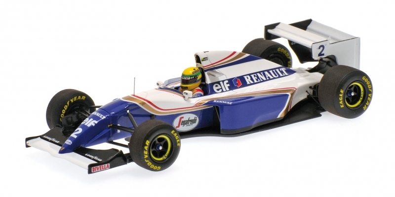 F1 WILLIAMS RENAULT FW16 AYRTON SENNA PACIFIC GP 1994,bijna Uiverkocht
