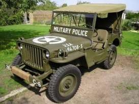 Willy S Jeep Militairy Police 1941