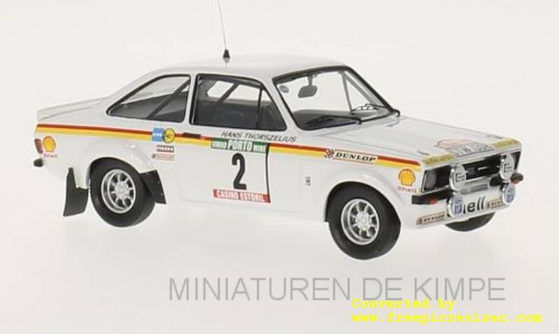 FORD ESCORT MK2 RALLY PORTUGAL 1977