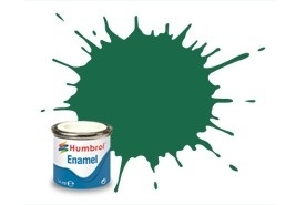 Verf Donker Groen, Mat 14 Ml-Enamel