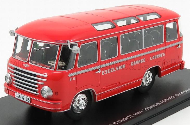 BERLIET GLA 5 S AUTOBUS EXCELSIOR GARAGE LOURDES 1951