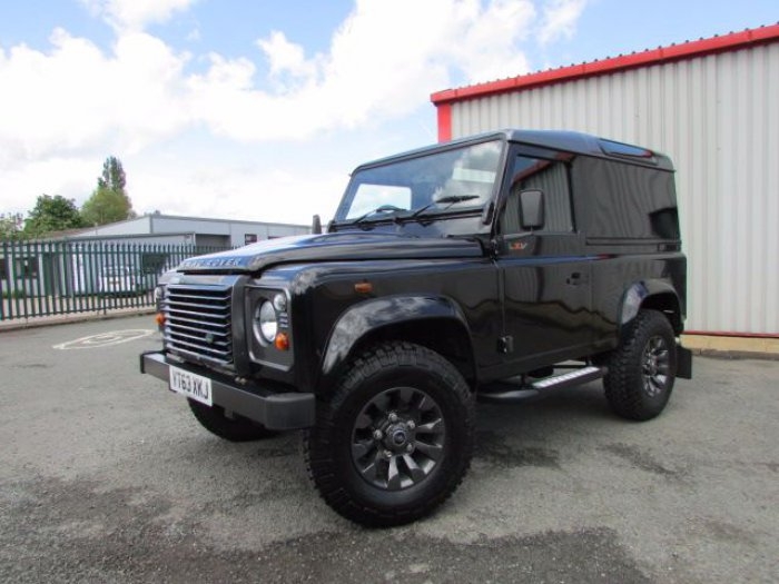 LAND ROVER DEFENDER 90 LXV SPECIAL EDITION 2013 W-O REAR WINDOW