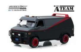 GMC Vandura 1983 Weathered Version With Bullet Holes ,The A-Team 1983-87 TV Series