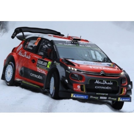 CITROEN C3 WRC CITROEN TOTAL ABU DHABI WRT RALLYE SWEDEN 2018 