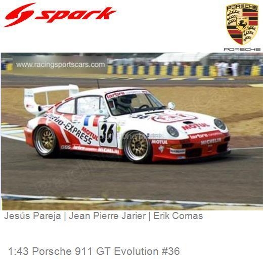 PORSCHE 911 GT EVOLUTION LE MANS 1995