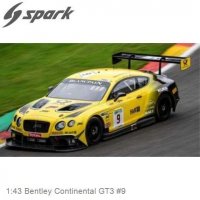 BENTLEY CONTINENTAL GT3  BENTLEY TEAM ABT 24H SPA 2017