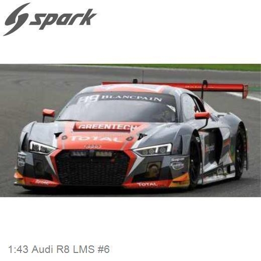 AUDI R8 LMS BELGIAN AUDI CLUB TEAM WRT 24u SPA 2017