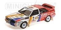 AUDI QUATTRO A2,SCHMIDT MOTORSPORT,WINNERS INT. AVD-STH HUNSRUCK RALLYE 1984