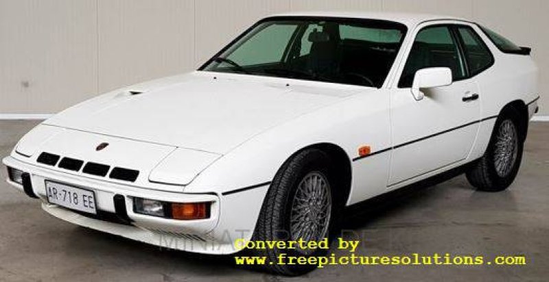 Porsche 924 Turbo  1979 wit