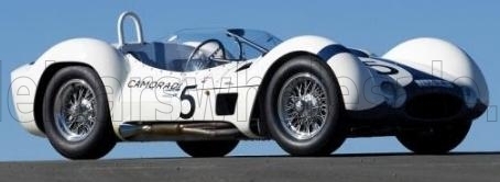 MASERATI TIPO 61 BIRDCAGE CAMORADI ADAC WINNAAR 1000KM NURBURGRING 1960 