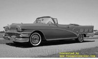 Buick Limited Convertible, 1958