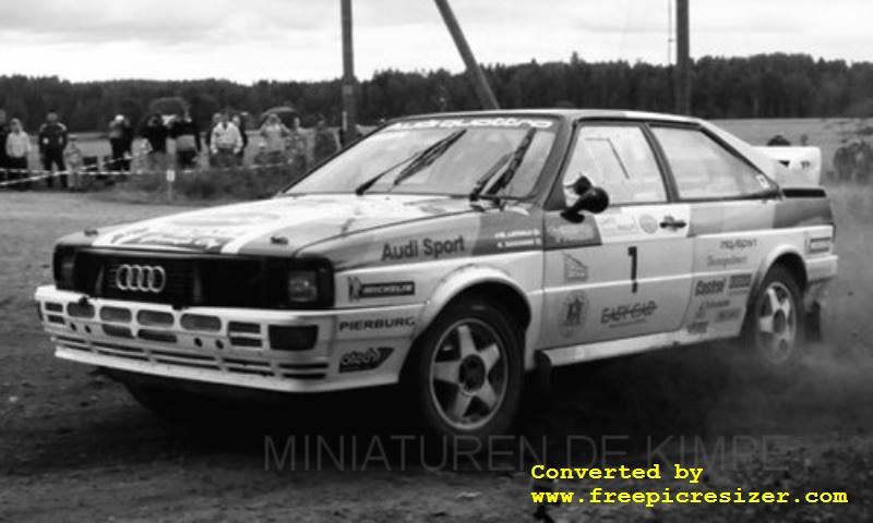 Audi Quattro, Rallye Lahti Historic, 2013