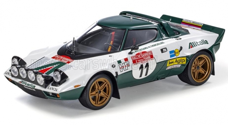LANCIA STRATOS HF ALITALIA WINNER RALLY SANREMO 1975